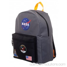 NASA 2-Tone 16 Backpack with Faux Astronaut Patches 568482501